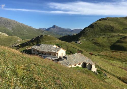 à Val Cenis-Termignon, le refuge de Bellecombe - à Val Cenis-Termignon, le refuge de Bellecombe