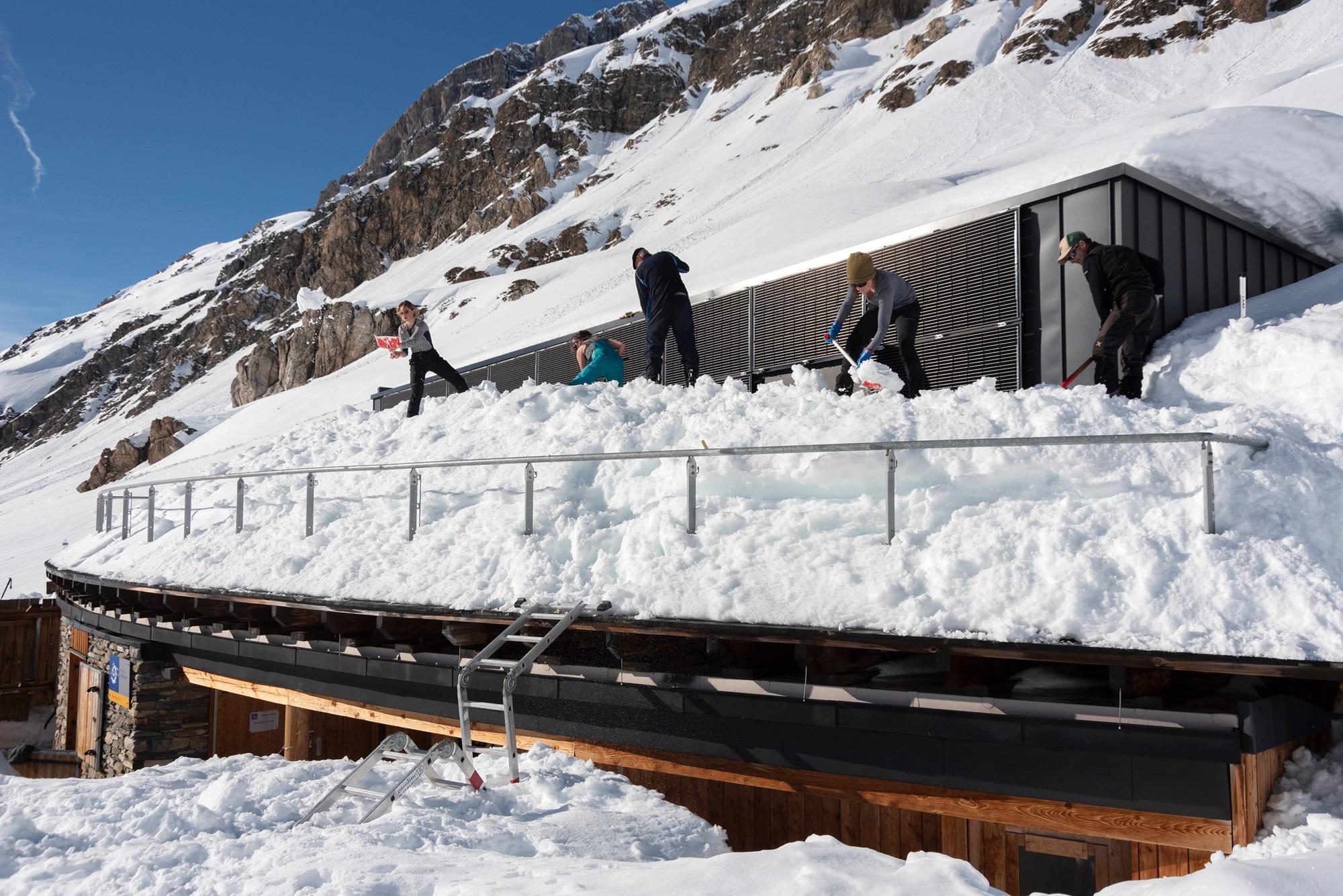 Déneigement Refuge Prariond