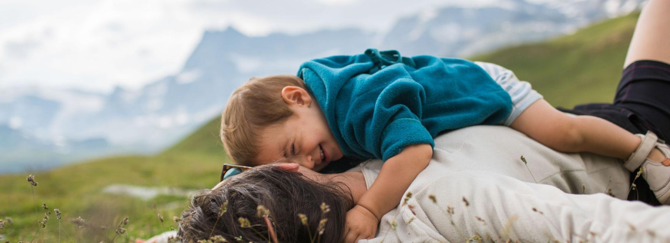 En famille dans le Parc national de la Vanoise